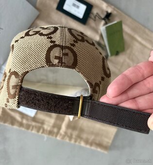 Gucci originál šiltovka GG Jumbo , aktuálna cena 420€ - 16