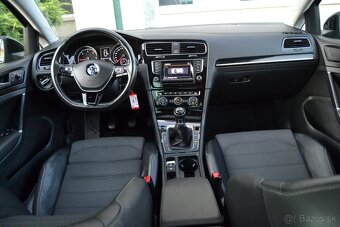 VW GOLF VII 2.0 TDI HIGHLINE, TEMPOMAT, KOŽA, ŠÍBER, ALU R17 - 16
