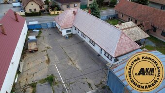 VÝROBNÉ A SKLADOVÉ PRIESTORY +  RD NA PREDAJ,  ZVOLENSKA SLA - 16