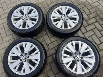 Ptedam 4 kusi zimne obutie 225/50 R17 5x112 R17 original vw - 16