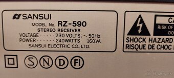 Predám receivery Pioneer, Kenwood a Sansui - 16