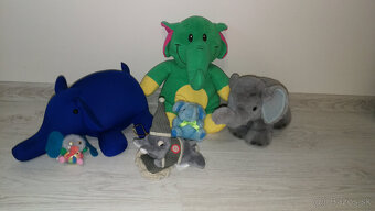 ✅ Dekoračné sošky slonov - rôzny materiál, veľkosť ✅ - 16