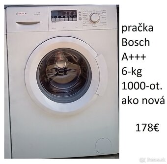 predám pračku A+++ - 16