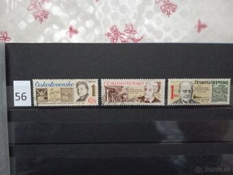 Poštové známky č.435 - ČESKOSLOVENSKO III - 18 sérií - 16