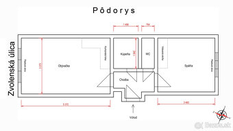 2 izbový byt s PARKOVANÍM, ul. Zvolenská, Ružinov II - Mlyns - 16