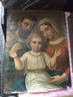 Soubor svatých obrazů / obrázků , plakátů - 16