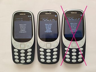 NOKIA 3310 z Roku 2000 + 3315 + 3330 + 3310 z Roku 2017 - 16