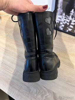 Nelly Blue dievčenské zimné topánky /vysoke čižmy na zips - 16