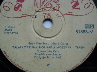 Gramofonové platne šelakové - 16