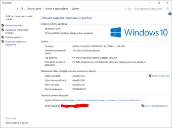 Notebook Asus X541UA + DARCEKY 🎁 - 16