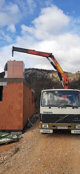 Volvo fl 614 sklapač+hydraulická ruka - 16
