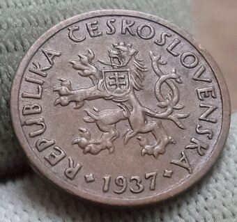 Československé  medené 10haliere. - 16