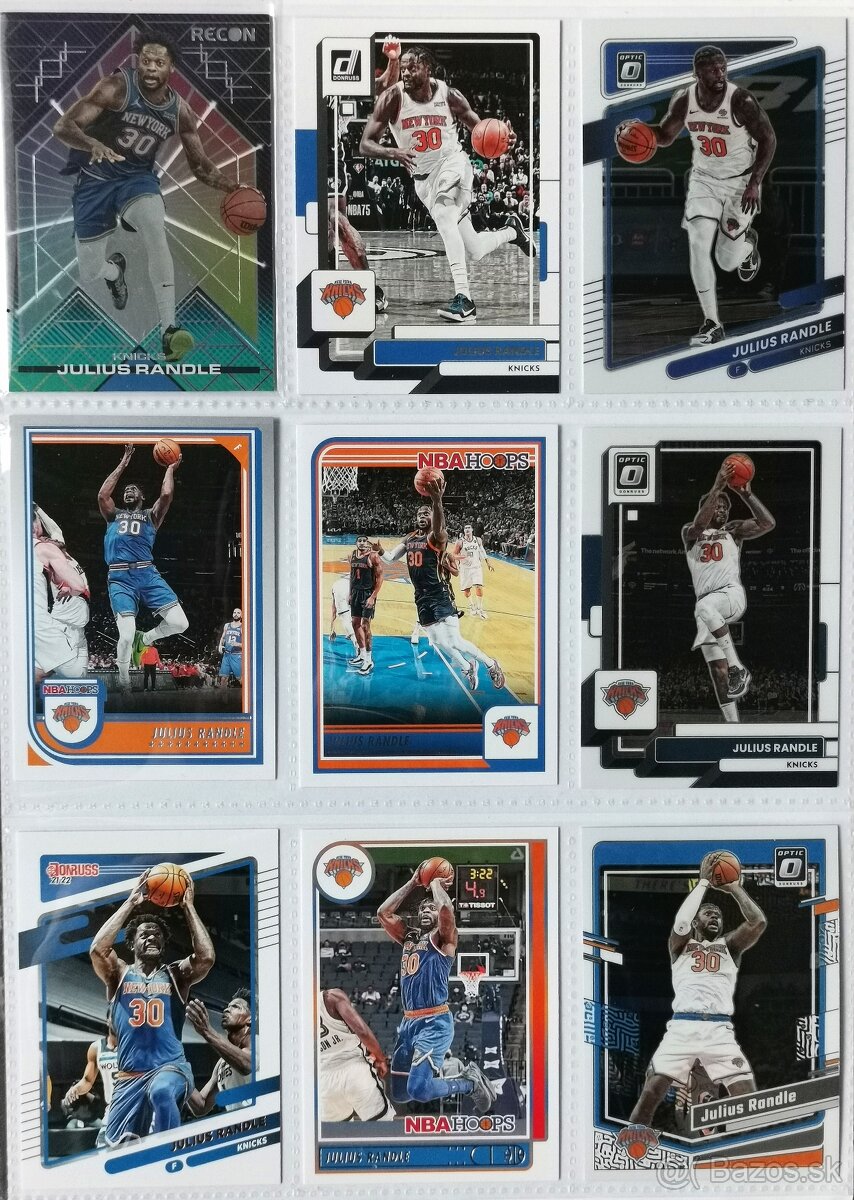 Kartičky NBA - Allstars hráči 3 - 17