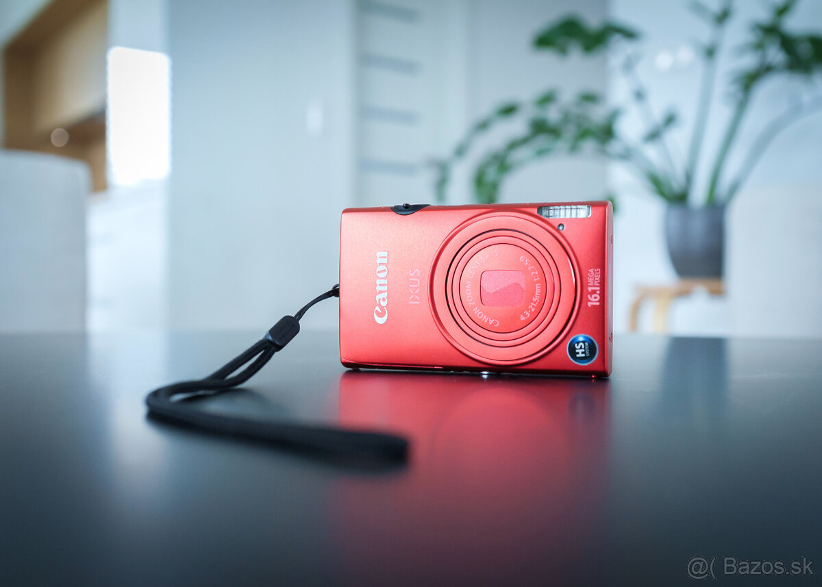 Canon IXUS 125 HS červený - 17