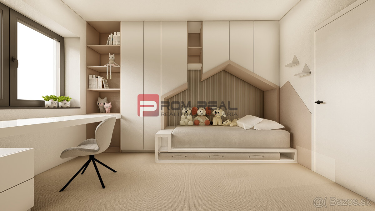 3-izbový byt (65 m²) s loggiou a PARKOVANÍM ZDARMA od 187 99 - 17