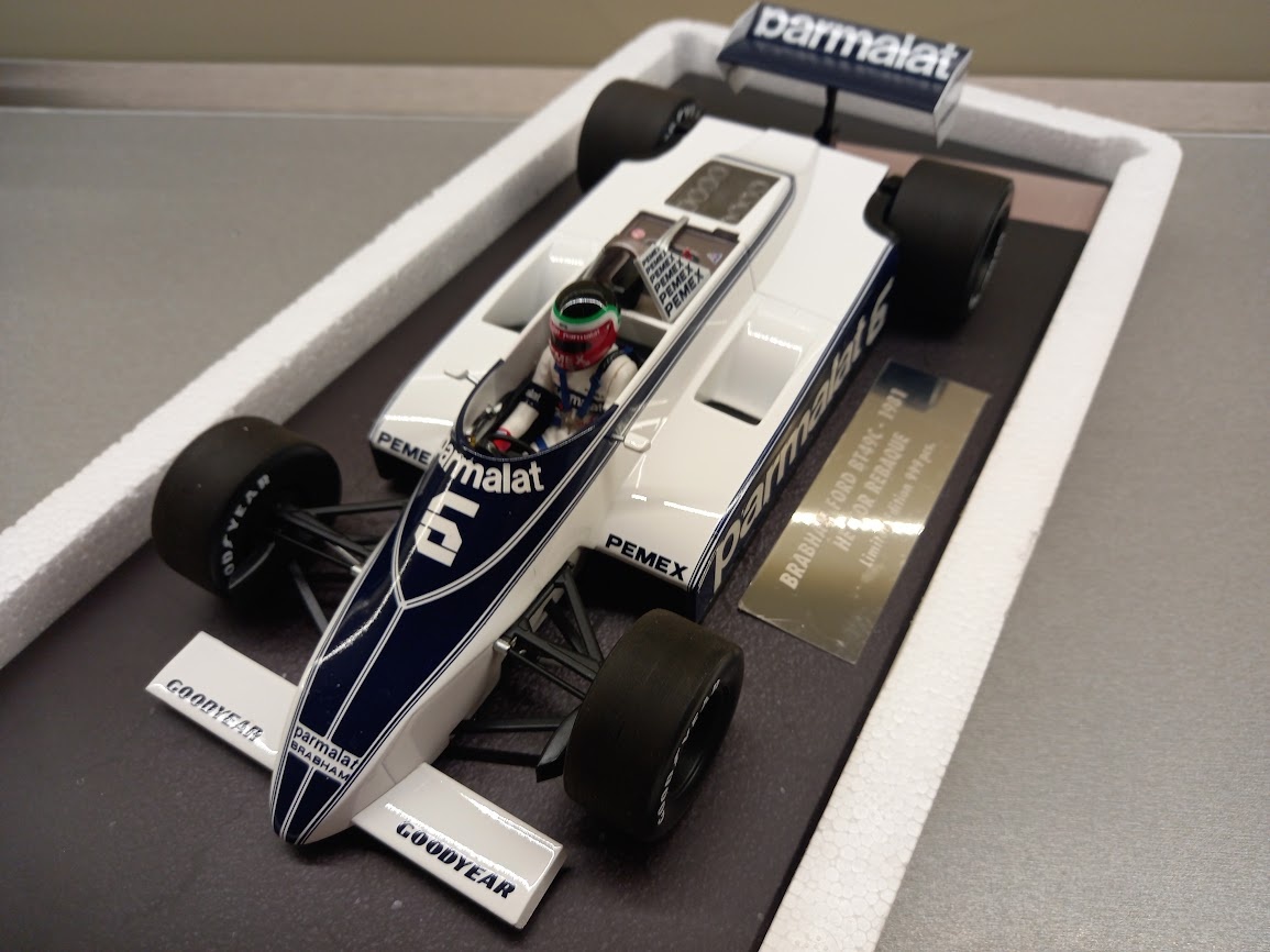 F1 BRABHAM FORD BT49C HECTOR REBAQUE 1981 MINICHAMPS 1:18 - 17