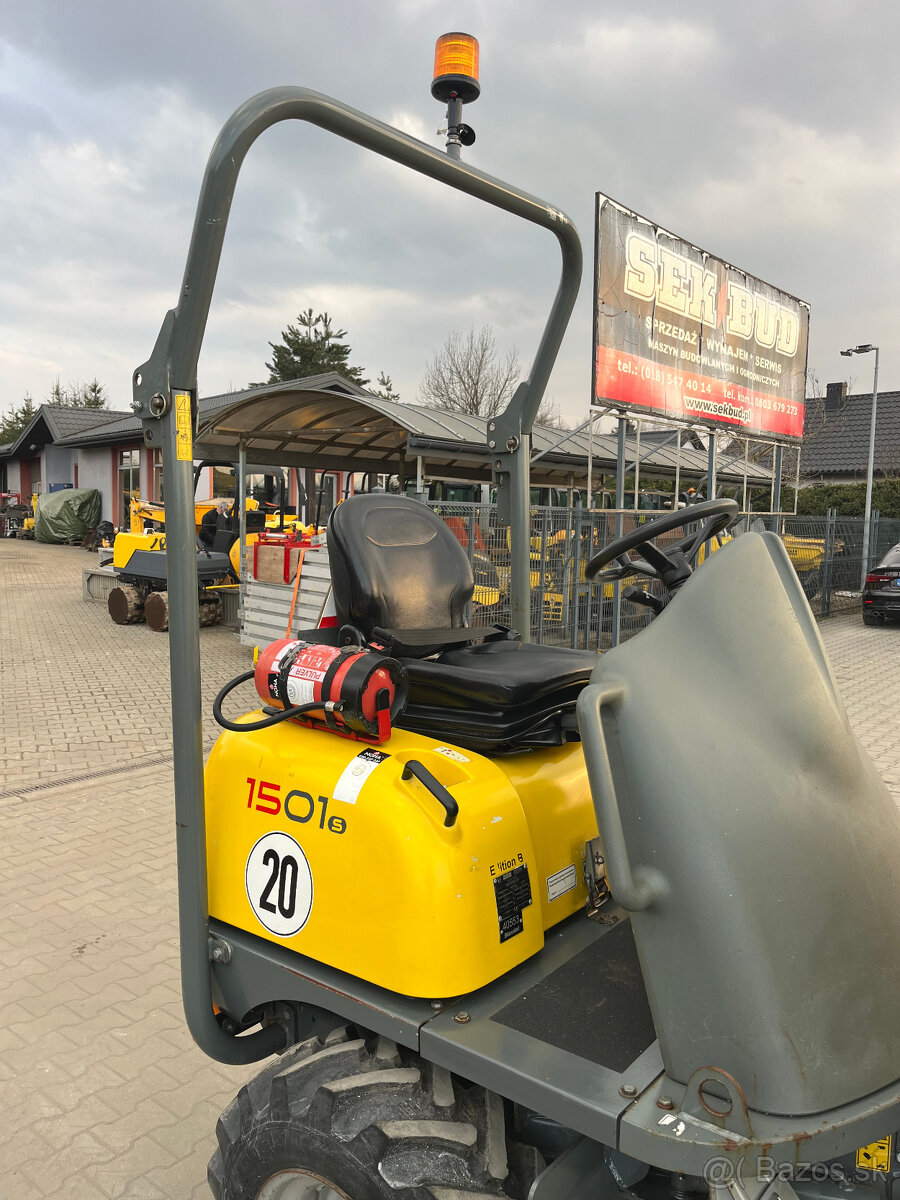 Dumper vyklapac Wacker Neuson 1501, 698mth, Thwaites Terex - 17