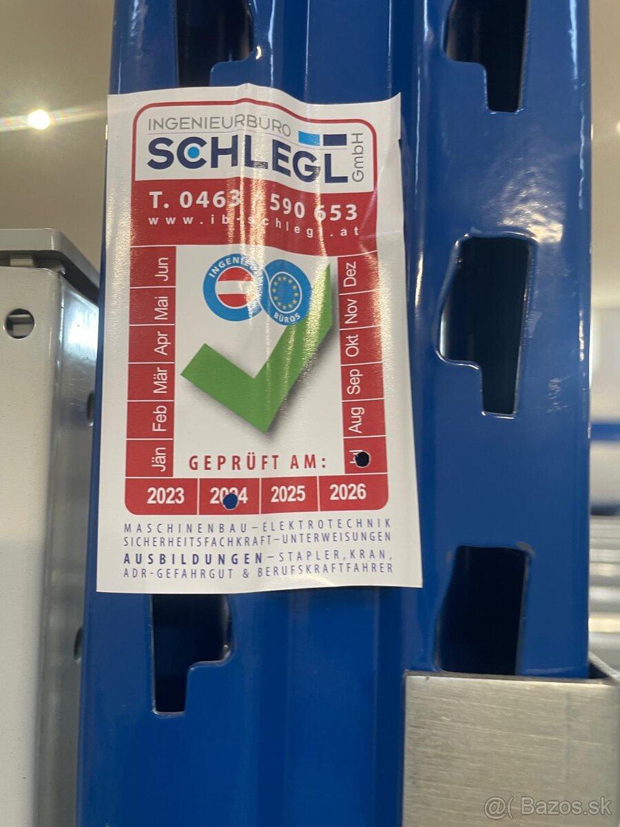 Výpredaj skladu–Kompletný regálový systém 40 m Jungheinrich - 17