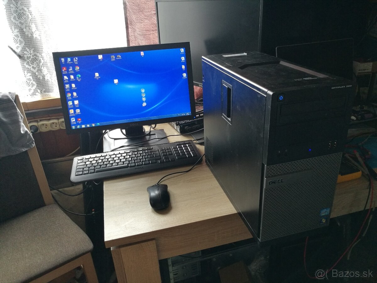 PC DELL Optiplex 390 komplet zostava. Windows 7 PRO. - 17