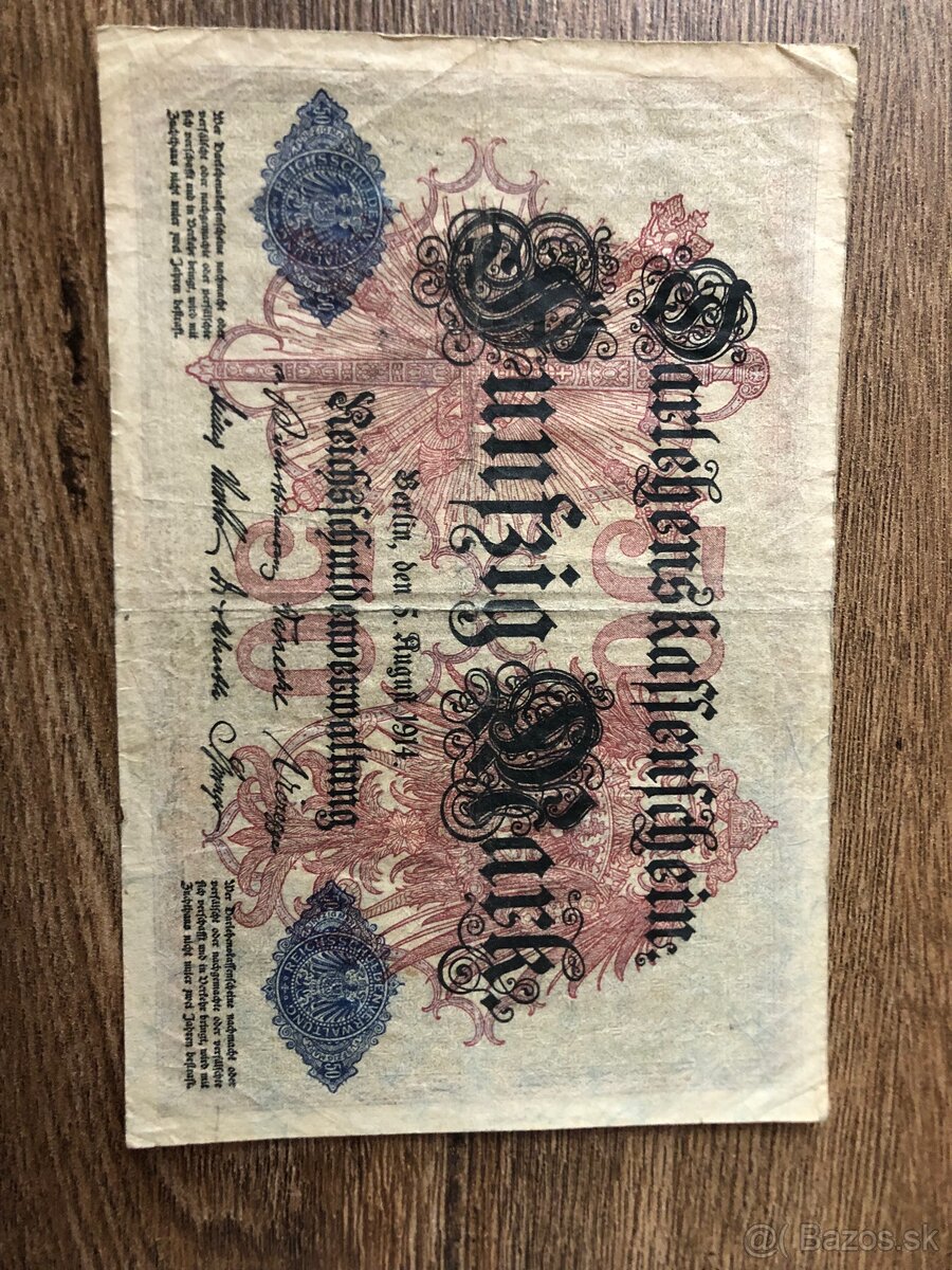 Bankovky DEUTSCHLAND 2 - 17