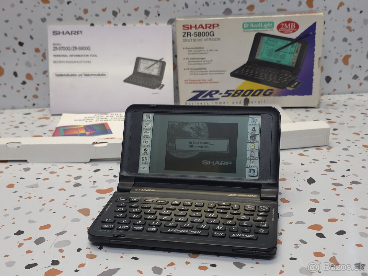 vintage digitálny organizér (PDA) Sharp Zaurus ZR-5800 - 17