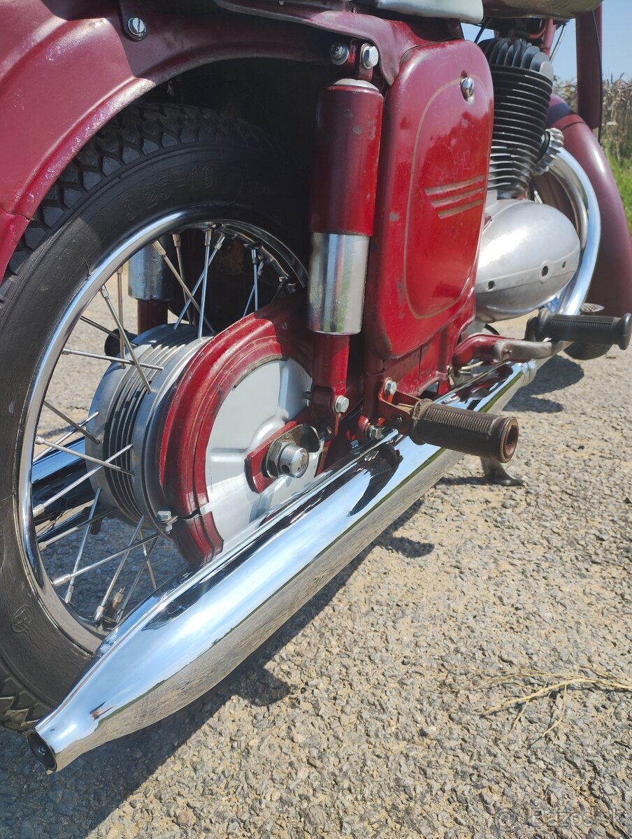 Povodná jawa kývačka 250/353 1957 po kompletnej renovácii - 17