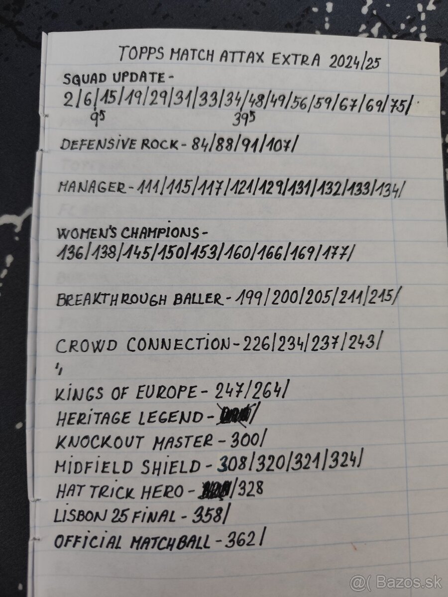 Topps match Attax extra 2024/25 limitovaná edícia - 17