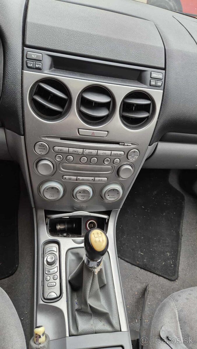 Mazda 6 2,0D 100kw kód motora: RF - 17