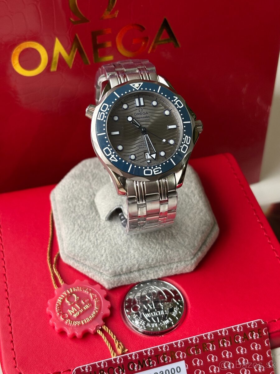 Omega Seamaster Diver, Nové, 42mm, Silver-Blue - 17