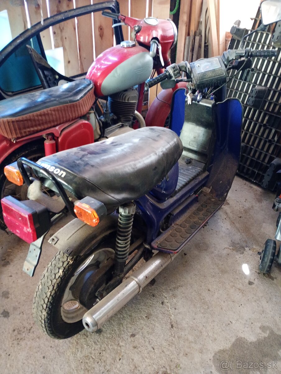 Predám simson sr50 a jawa 250 panelka - 17