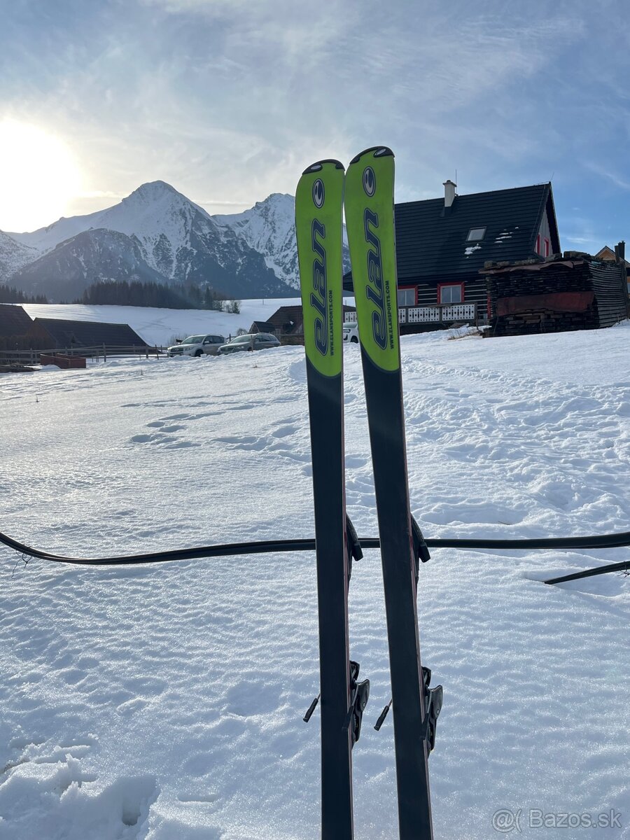 Zjazdové Lyze Elan GSX 178 drevo titanal - 17