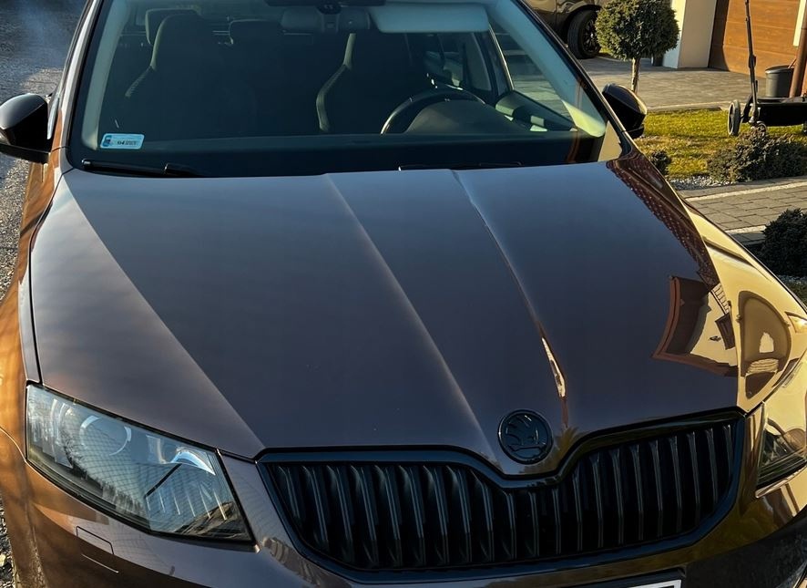 PREDNA MASKA OCTAVIA 3 / 3FL / 4RAMCEK GRILU MASKY CIERNY - 17