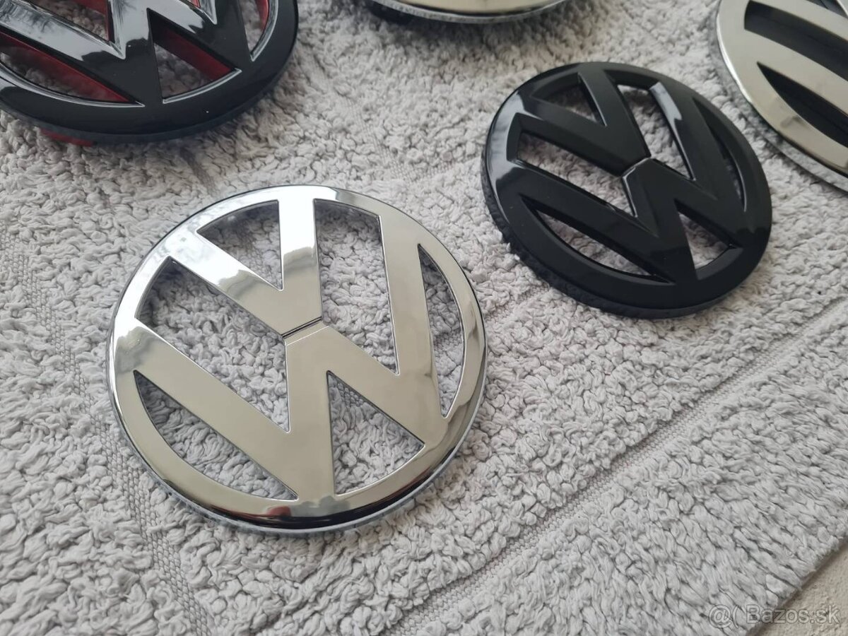 Farebné a chrómové znak / emblémy / logo na VOLKSWAGEN - 17