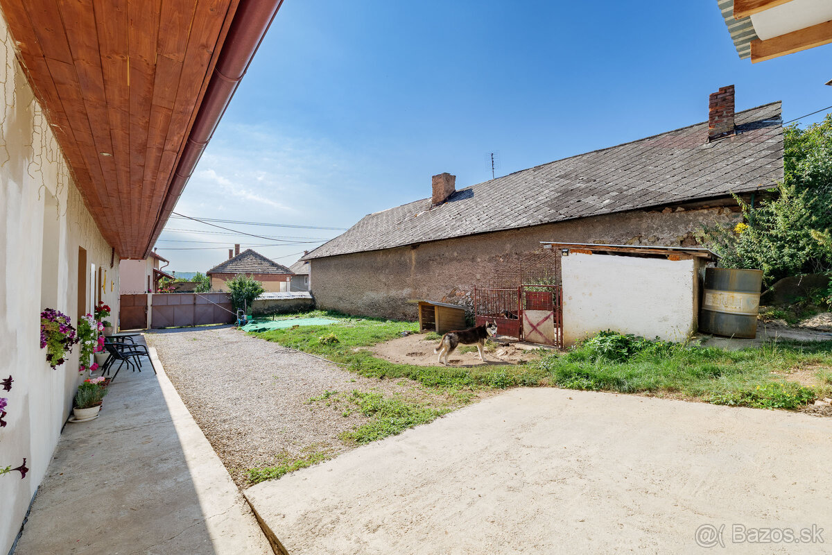Na predaj útulný kamenný dom s garážou a záhradou |Turňa n/B - 17