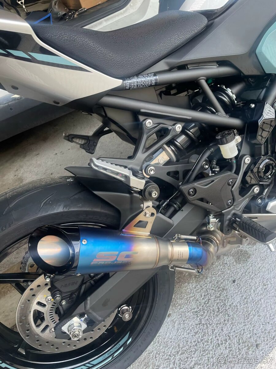 Nový športový ladený Nerezový univerzálny moto výfuk - 17