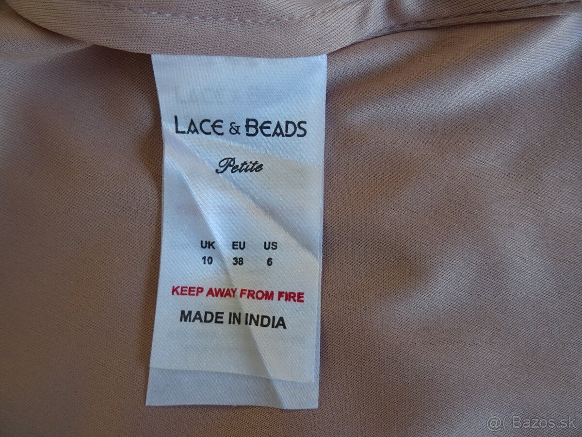 Spoločenské šaty Lace & Beads, veľ.M - 17