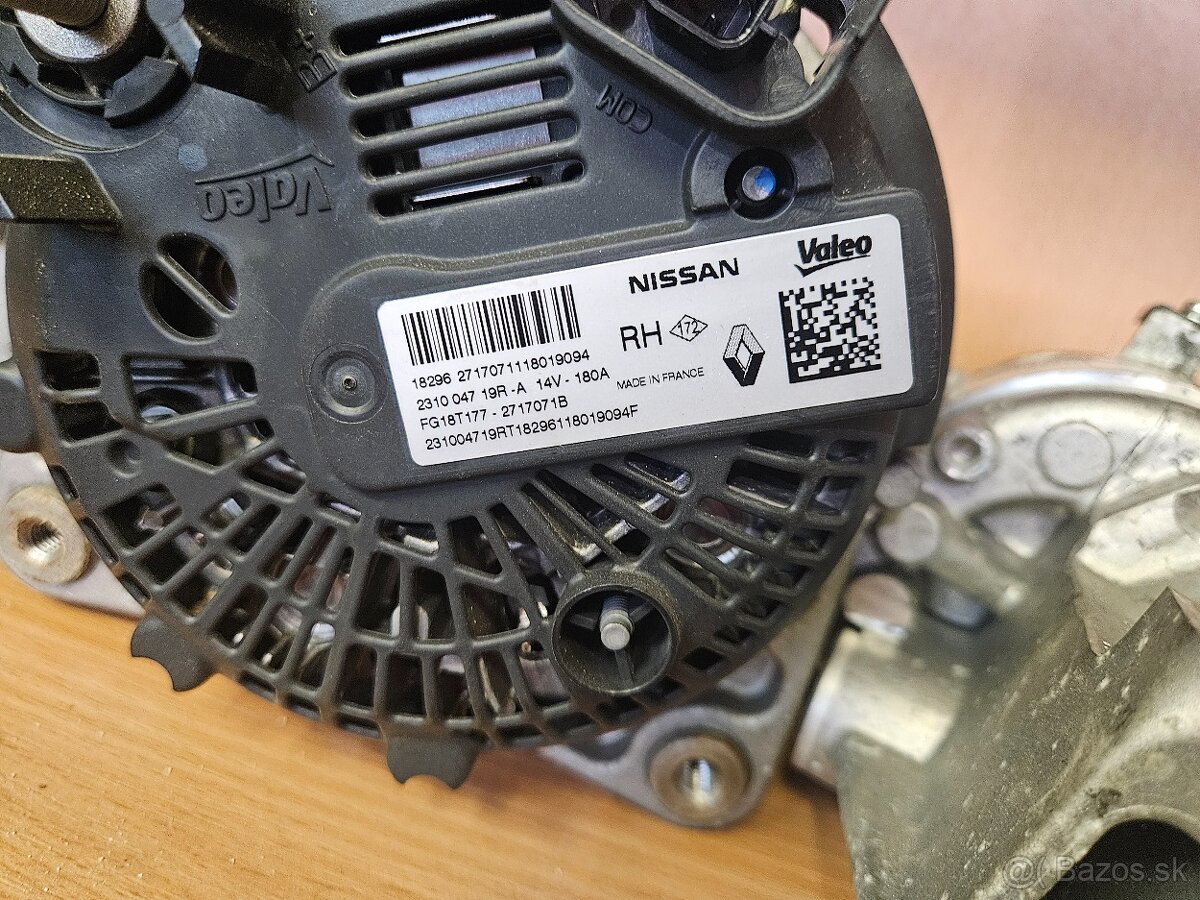 KLIMAKOMPRESOR K9K 1,5 DCI / ALTERNATOR - 17