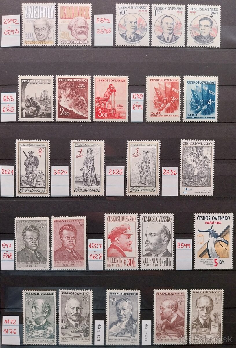 Známky ČSR – 3 - 17