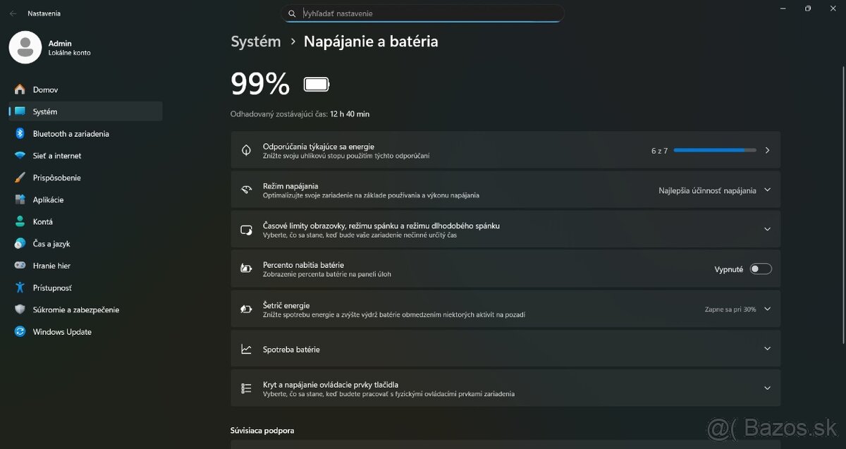 Lenovo Ideapad S340/Intel 5405U/8GB RAM/FHD/SSD+HDD/Podsv.kl - 17