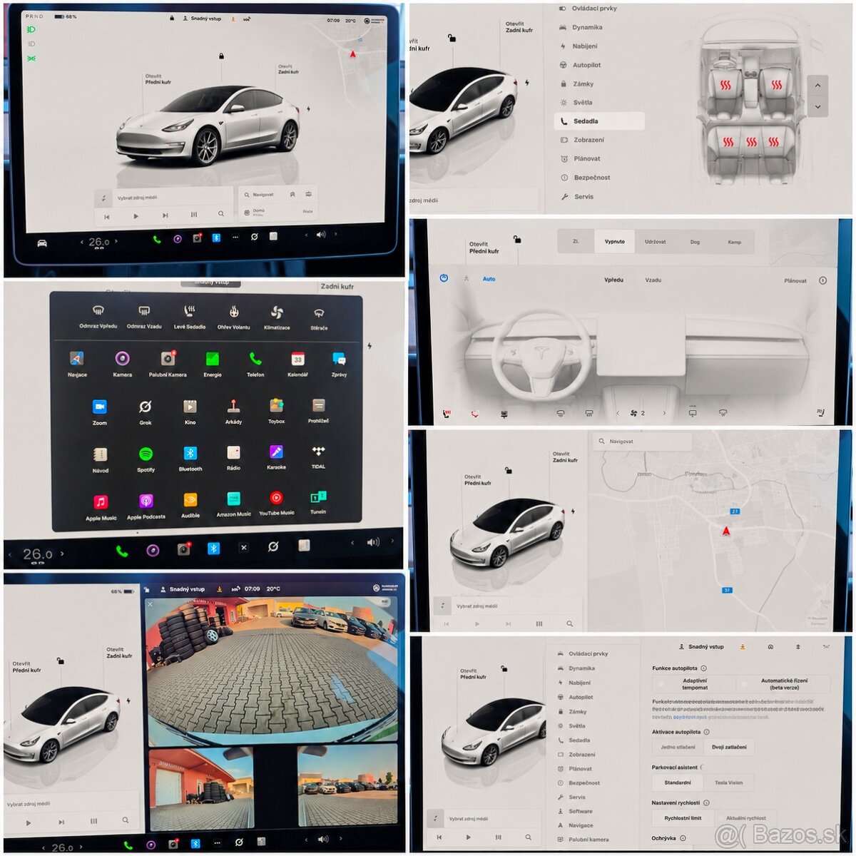 Tesla Model 3 2022 Long Range, 366 kW - SOH 91,2 % Odpočet - 17