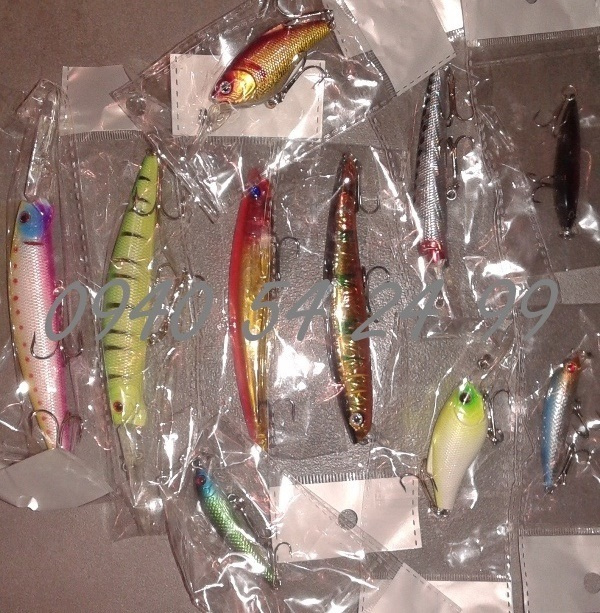 Rybárske potreby - sada mix voblerov - 17