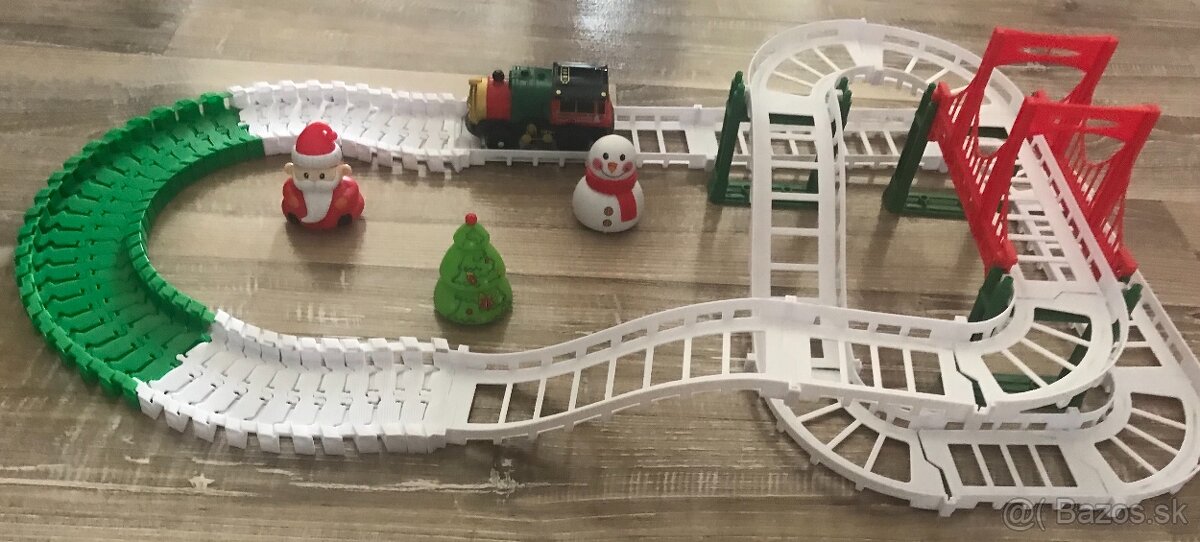 Hračka Vianočný vláčik na baterky/Nové - 17