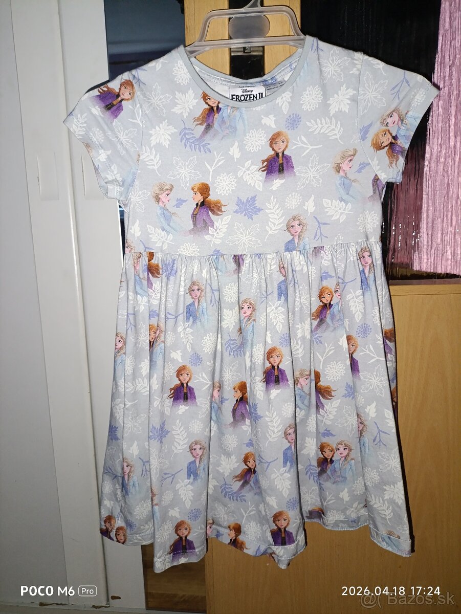 Šaty 122/128 a sukničky 116/122 - 17