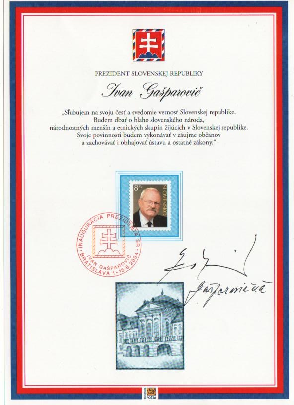 Nálepné listy a Pamätné listy - 17