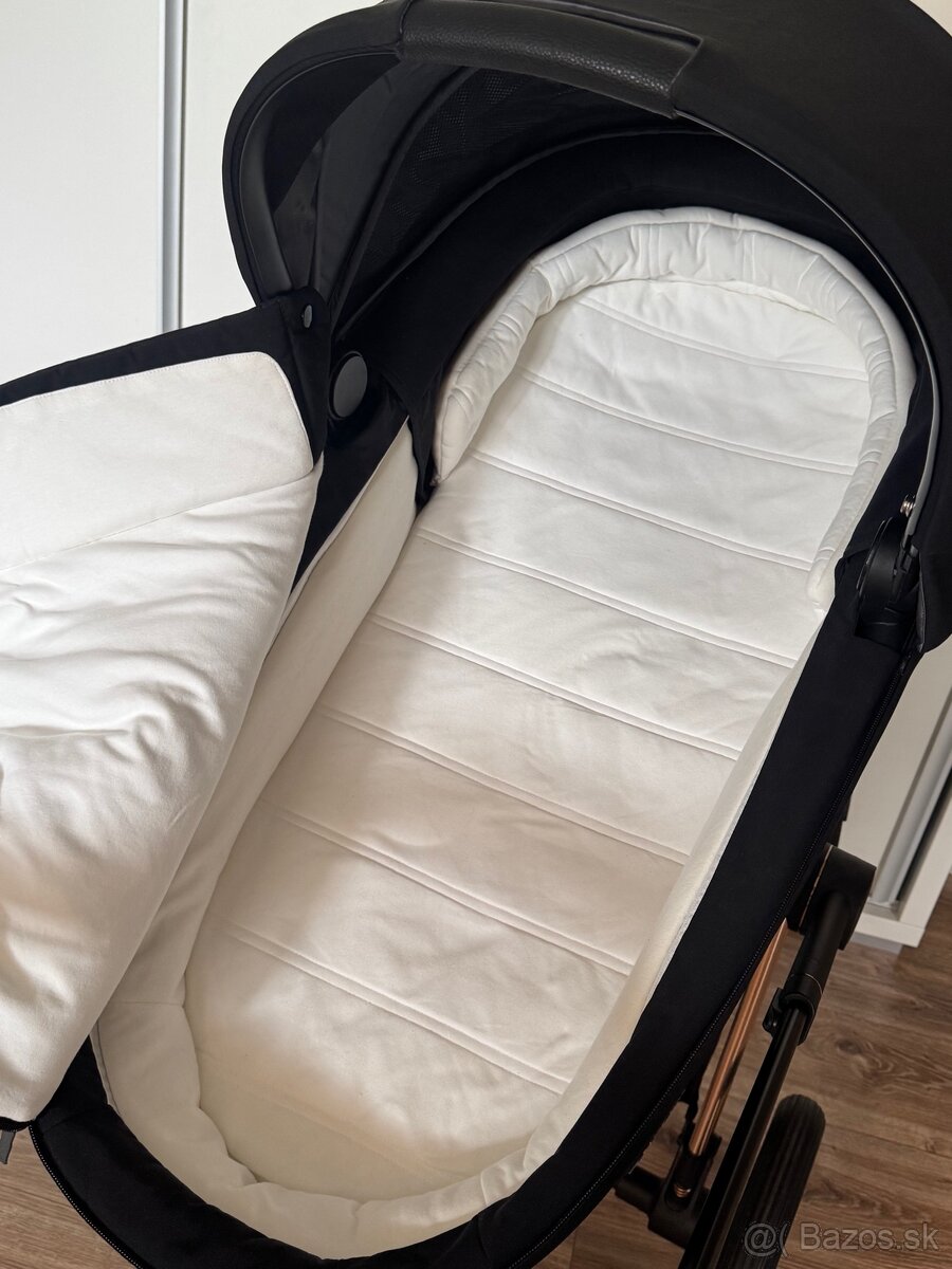 Cybex priam rosegold - black kočík - 17