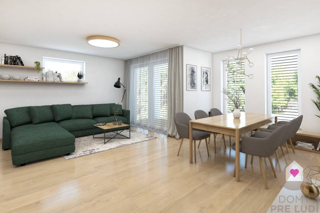 PRIESTRANÝ 4 izbový RD-128 m2 S TEPELNÝM ČERPADLOM, POZEMOK - 17