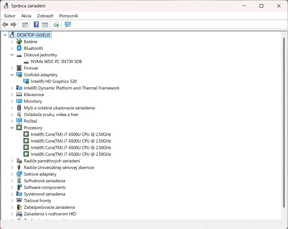Ideapad 710s-13isk /i7-6500U/8GB RAM/FHD/256GB SSD/Nová bat - 17