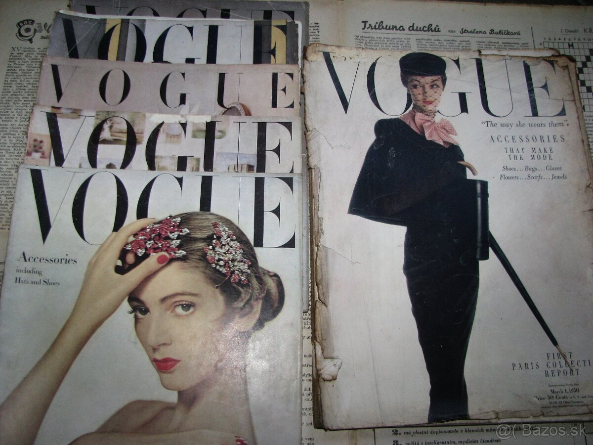 STARÉ MODNÉ ČASOPISY, naša moda, milena,dum mody,žena a moda - 17