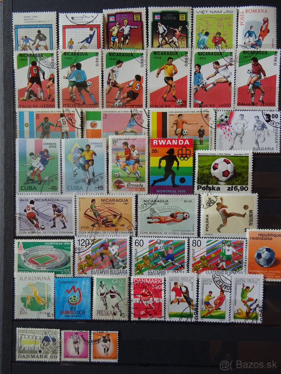 Pekná zbierka známok ŠPORT 1 - 17