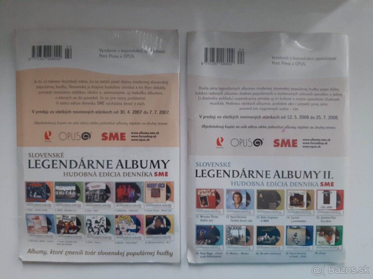 REDUKUJEM ZBIERKU CD kus od 5€ - 17